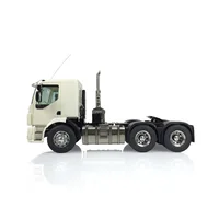 LESU 1/14 RC W/ 3Axles Tractor Truck Cabin Vm Chassis For DIY Fh16 Remote Control Car Tamiyay Trailer Model Thzh1191 2