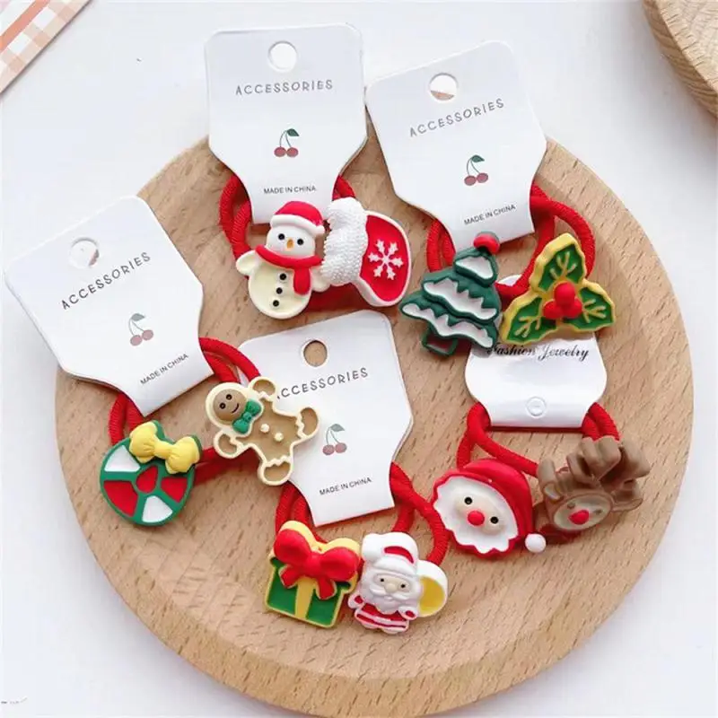 Rubber Band Great For Holiday Hairstyles Fashionable Cartoon Hair Accessories Unique Christmas Headband Best Seller