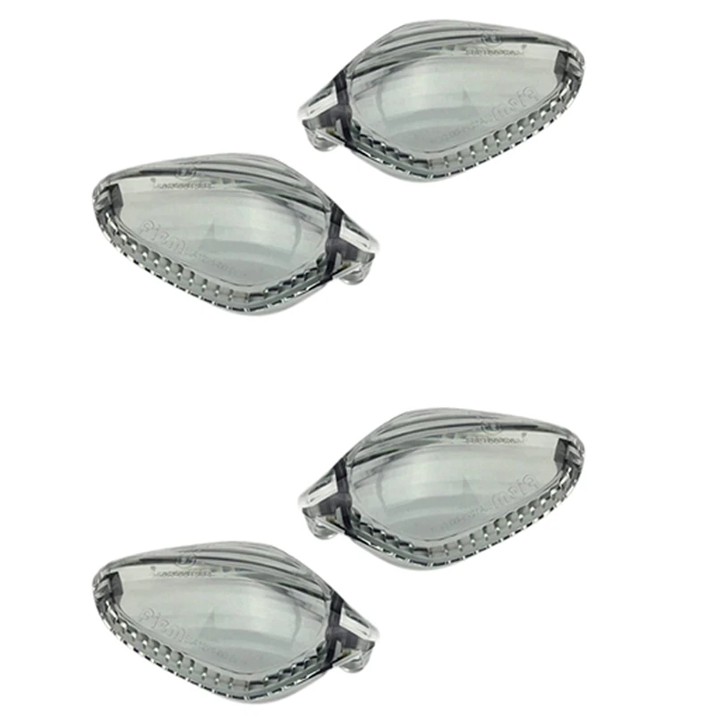 

4X Motorcycle Turn Signal Lamp Cover Indicator Light Cover For Honda CMX 300/500 Rebel NC700 NC750 S/X CTX700 Black