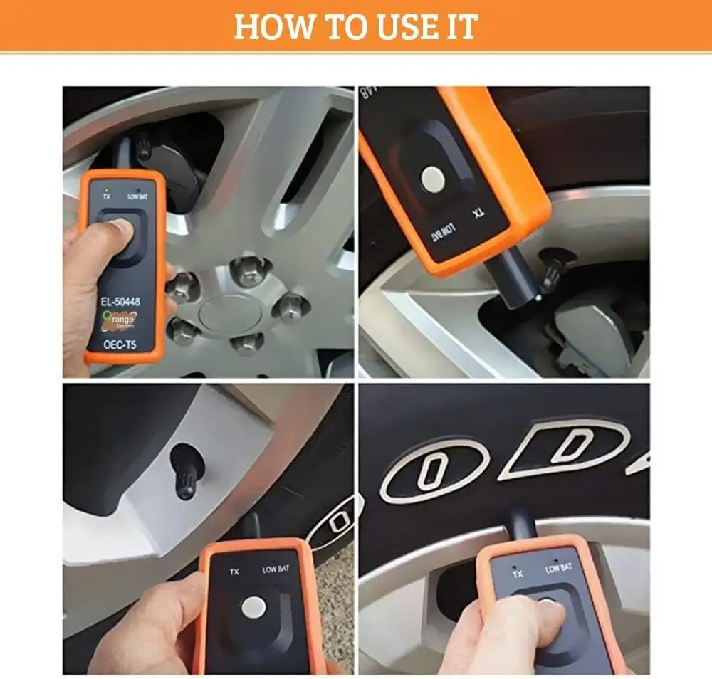 TPMS Relearn Tool EL-50448–Activate GM/Opel Sensors Without Scan Tool Works on Chevrolet,Buick,Cadillac