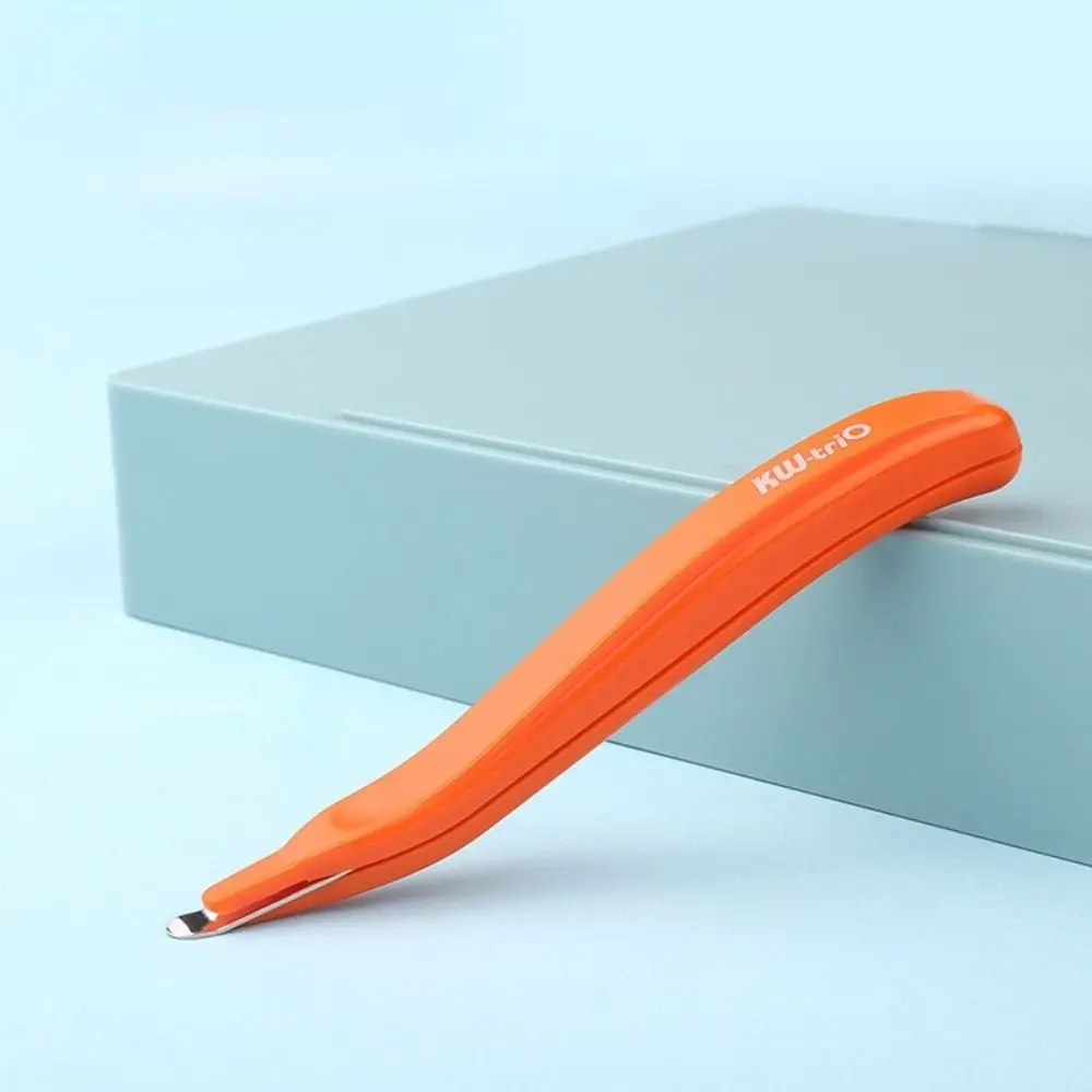 Push Style Home School Less Effort Pen Shape Staples Puller Student Stationery Magnetic Staples Remover Staples Removal Tool