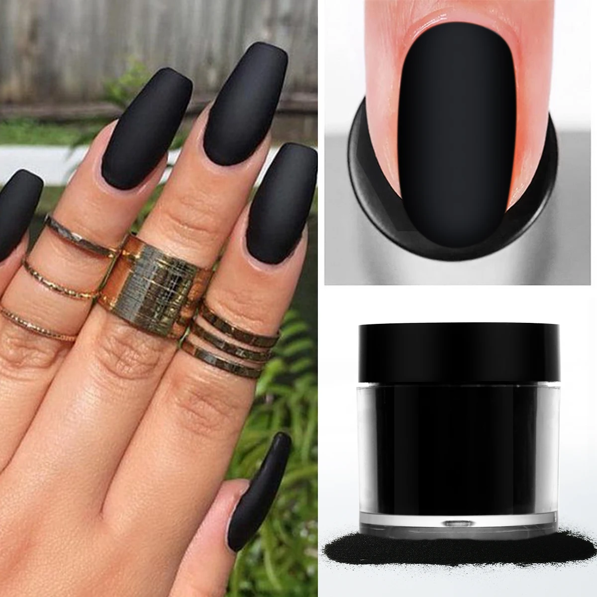 10g pumpkin/black nail acrylic polymer gel extender, suitable for professional nail gel carving accessories 2