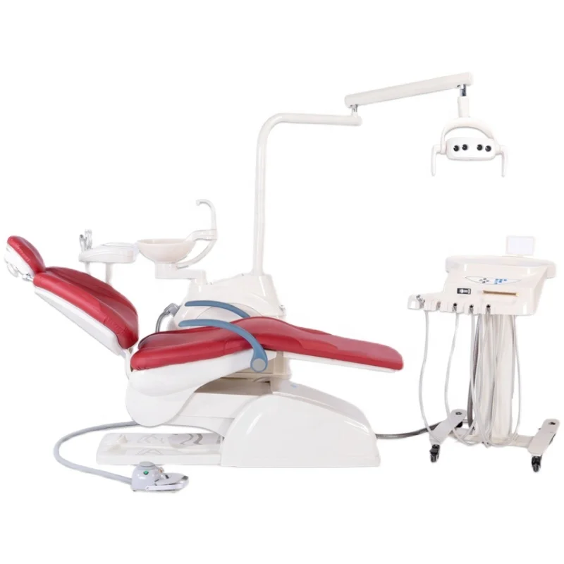 

Foshan Den tal chair unit high quality Den tal unit with Portable movable instrument tray Den tal unit Chair