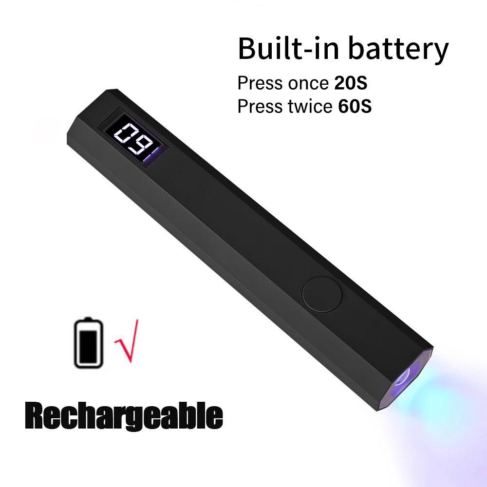 Handheld UV Light for Gel Nails Portable UV Nail Lamp thumbnail 10