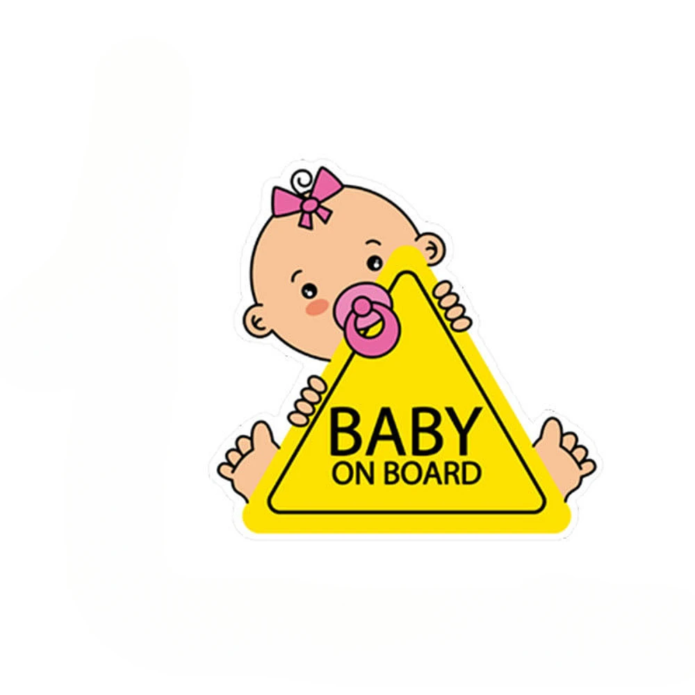 thumbnail image 1 of 1Pcs Baby Safety Car Stickers, Baby Drinking Stickers Decals - Ensure Safe Driving, Eye-catching Tips, Ideal for Parents, 1 of 6