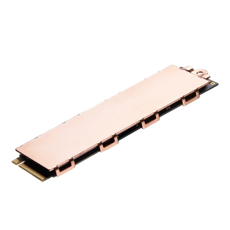 FinalCool glace cuivre M08EVO ordinateur portable M.2NVMe gilet de refroidissement à semi-conducteurs SSD dissipateur thermique violet cuivre graphène dissipateur thermique