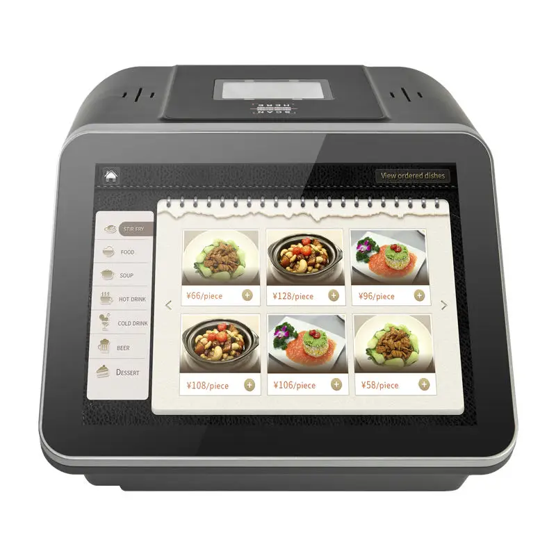 8 Inch Windows Price Checker Cj80 With Barcode Qr Code Reader Wall Mounted Pos Terminal Touch Screen Price Checking Wifi Rj45
