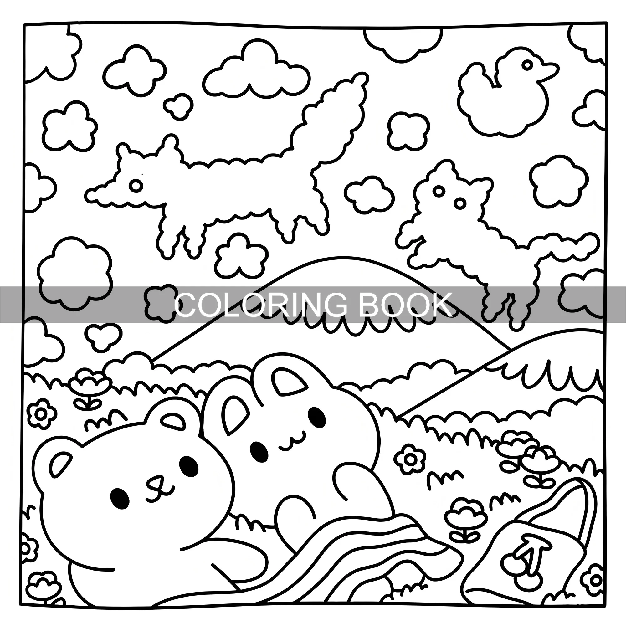 Verbessertes „Dreamy Days“-Maltbuch für alle Altersgruppen – entspannendes und einfach zu färbendes Bilderbuch – Detail 3