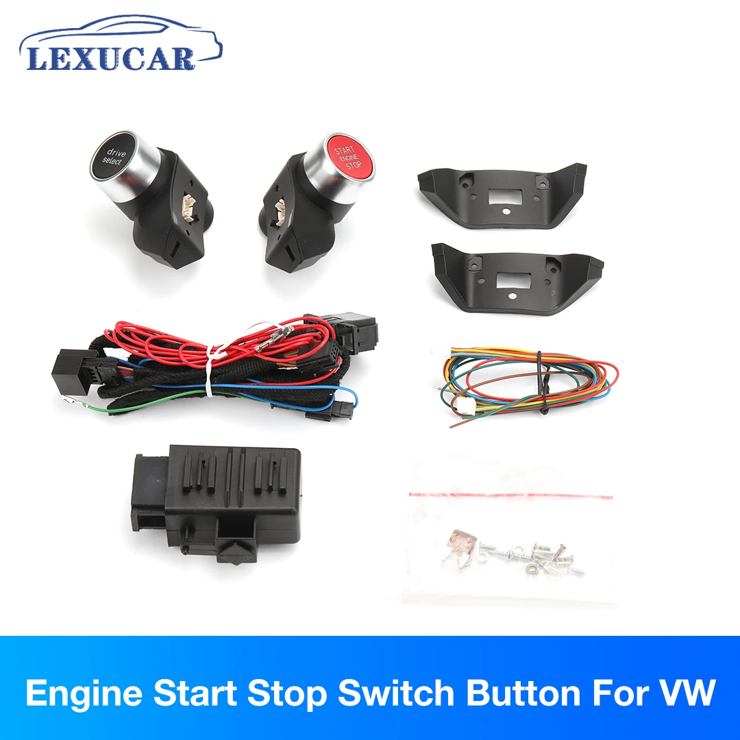 

For VW MQB Golf 7 for AUDI A3 Steering Wheel Driving Select Mode TT RS R8 Engine Start Stop Switch Button