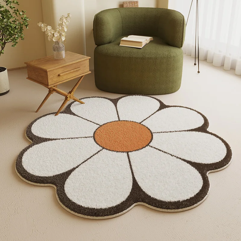 Creative Trend Carpets for Living Room Simple Cute Rugs for Bedroom Simple Computer Room Rug Large Area Non slip Study Carpet