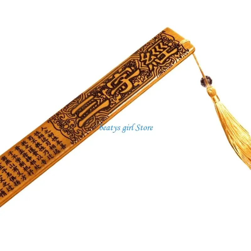 교육자 및 학술 환경을 위한 C7AB 부드러운 그립 대나무 눈금자 측정 도구