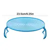 Folding Microwave Tray Oven Bacon Tray Microwave Oven Shelf Multifunction Insulated Heating Tray Rack With Flexible Handles 6