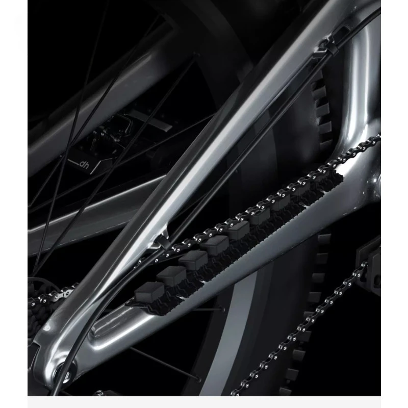 Silicone Bicycle Chain Protector Tape | Down Tube Guard for Mountain & Road Bikes | Scratch Resistant Chainstay Sticker