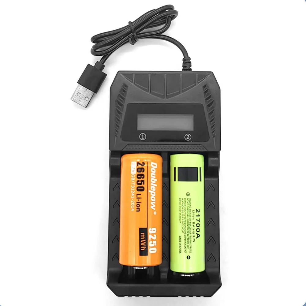 Chargeur Batterie Lithium Li-ion 4 Slots USB Intelligent