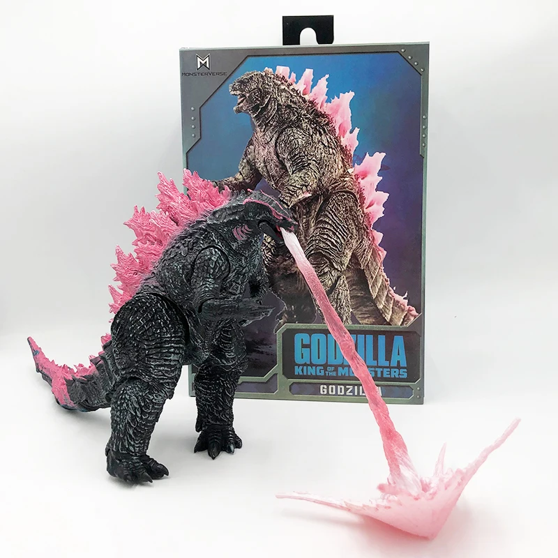2024年ゴジラ フィギュア 黒とピンク 約高さ30cm 6月30日(日)受注締切「S.H.MonsterArts GODZILLA (2024) EVOLVED
