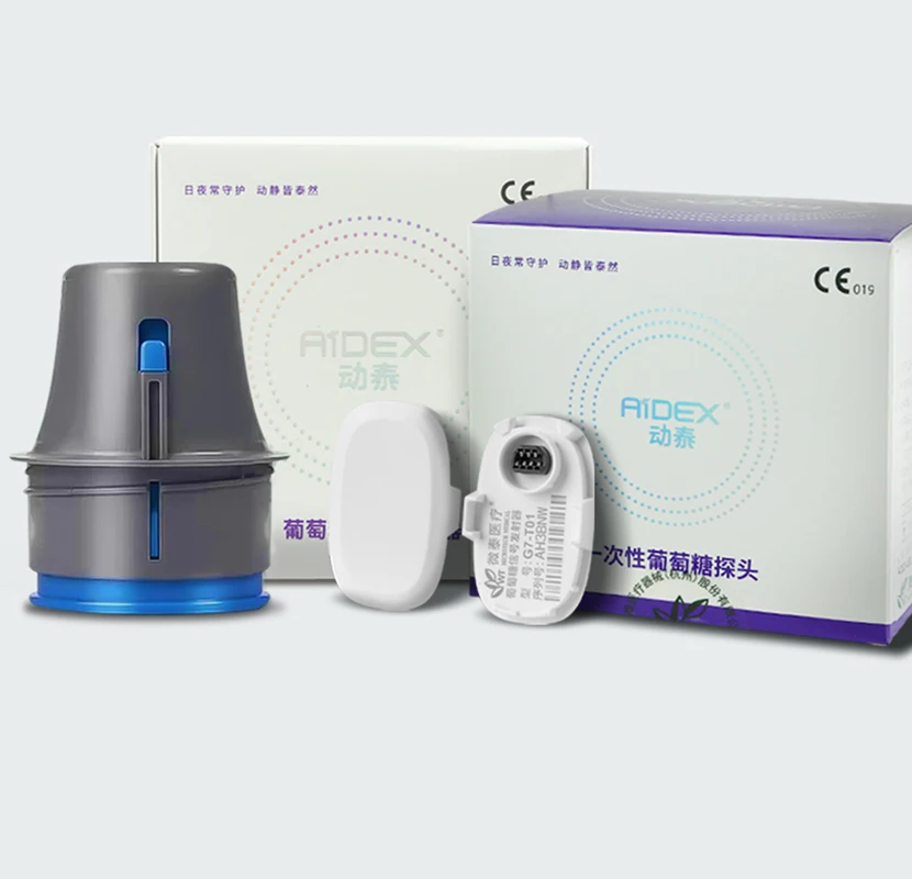 Cgms 24H Monitoraggio Della Glicemia In Tempo Reale Sistema Multilingue Senza Scansione Monitoraggio Remoto Freestyle Libre Aidex Dynamic