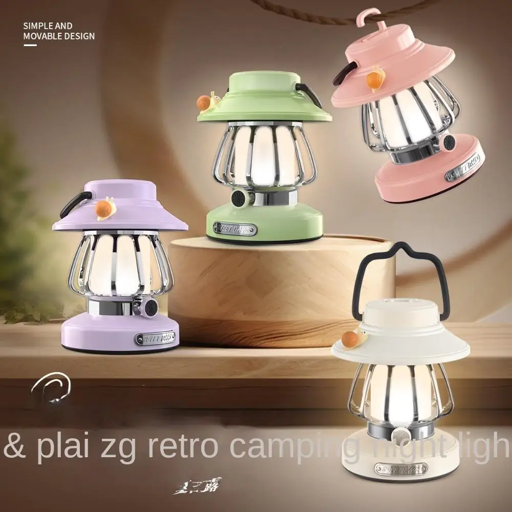 

USB Charging Camping Light New Portable Handheld Garden Lantern Hook Tent Camping Light Outdoor