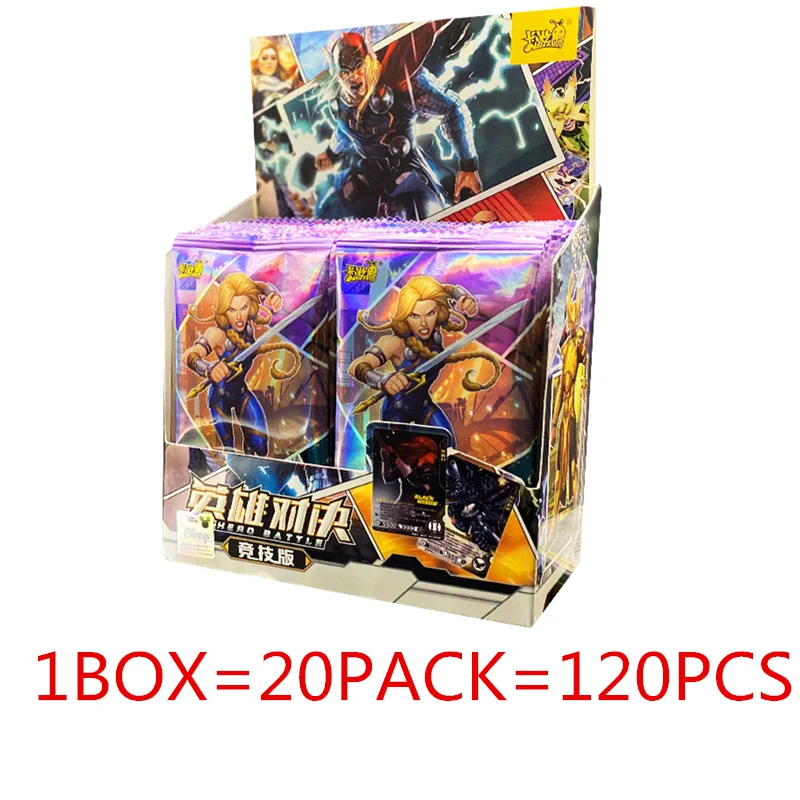 Coffret de cartes Marvel pour enfants, Original AgreYOU Anime Movie  ForeIron Man, Spider-Man Board Games, Final Battle Collection Toys Card,  Gift Box