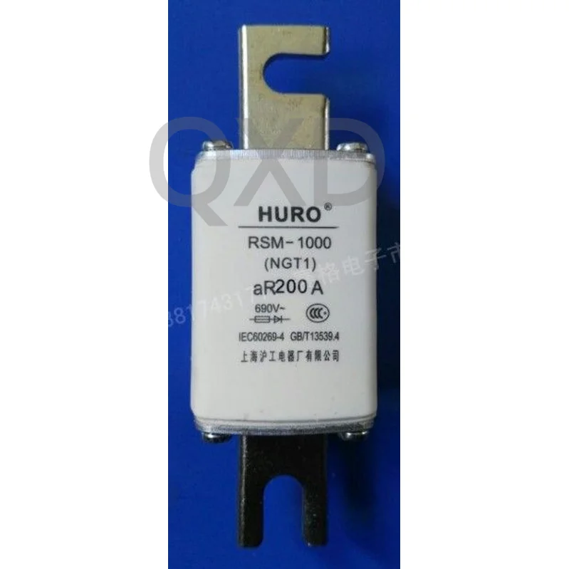 

Fuses: NGT1 RSM-1000 200A 690V aR / NGT1 RS6-1 250A 690V / NGT1 RS6-1 100A 125A 160A 400V/690V/1000V aR