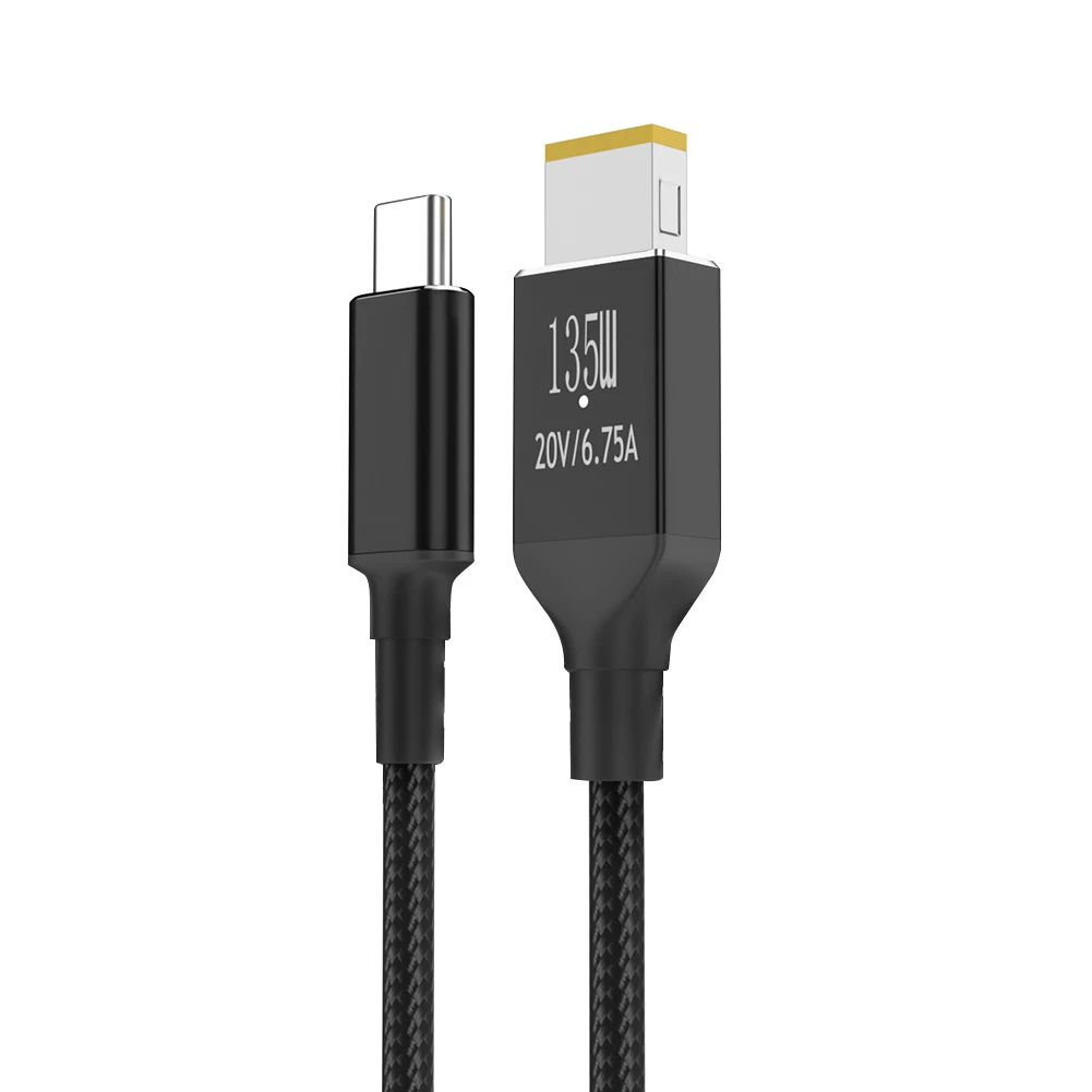 135W Fast Charging Adapter for Lenovo Laptops