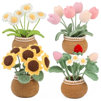 Beginner Crochet Flower Kit 1