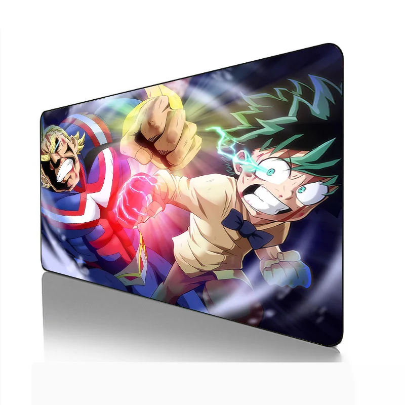 

Anime My Hero Academia Extended Gaming Mouse Pad Large Size Non-Slip Rubber Base Computer Desktop Laptop Keyboard Mouse Mat