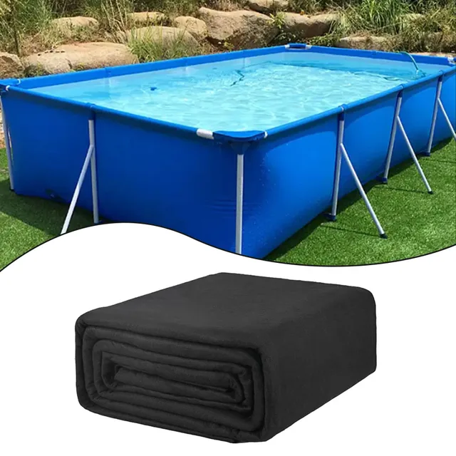 Moisture-proof Non-slip Mat Outdoor Swimming Non Slip Pool Mat Backyard Pools Easy Installation Outdoor Decoration 3