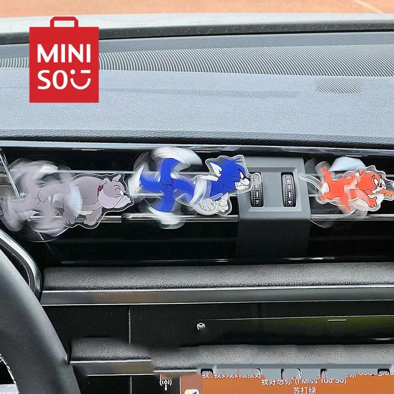 thumbnail image 2 of Automotive Dashboard Accessories Tom And Jerry Car Vent Spinners Funny Air Conditioner Decor With Secure Clip For D 664340 2 of 10