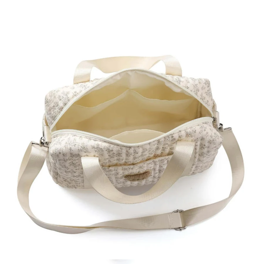 Bolso maternal para bebé bandolera con estampado de osito_voghion.com
