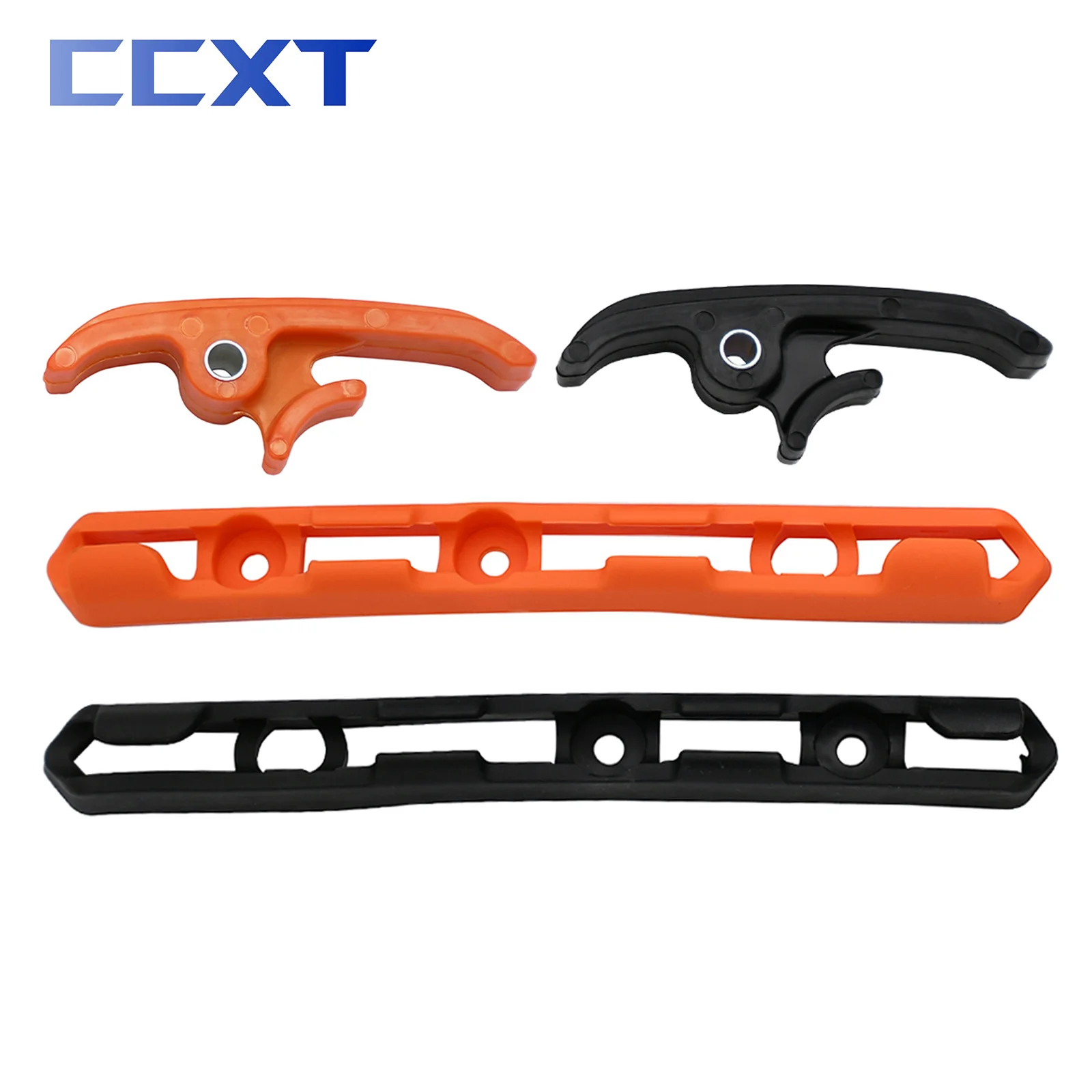 Motorcycle Chain Link Guide Slider Swingarm and Brake Hose Clamp for KTM Husqvarna 125-450