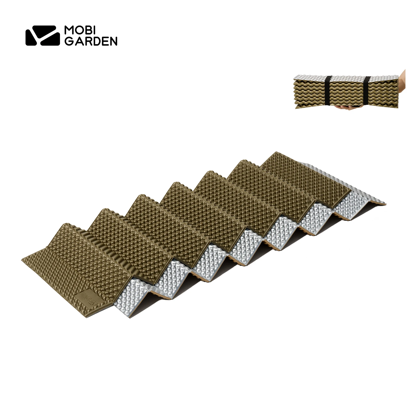 MOBI GARDEN 캠핑 발포매트 백패킹 경량 휴대용 매트 방수 방오염 접이식 1인용 