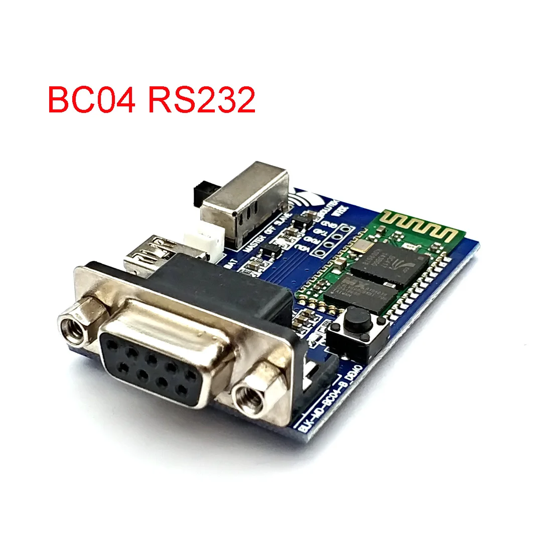 Rs232 Bluetooth Serial Adapter Board Master Slave Bluetooth Module