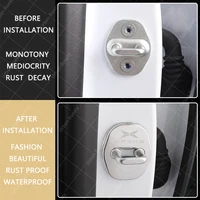 Car Door Lock Cover Auto Emblem Protection Case for Xpeng Xiaopeng G3 G3i G6 G9 N5 P5 P7 P7i X9 Car Accessories Car styling 2