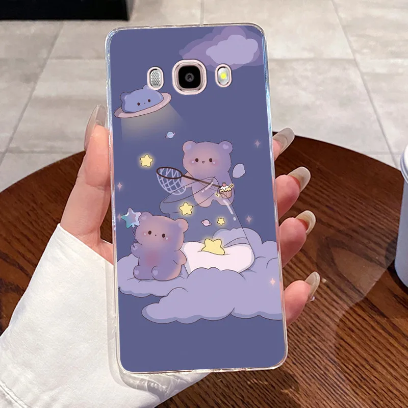 Aesthetic Cute Cat Transparent Phone Case Cover