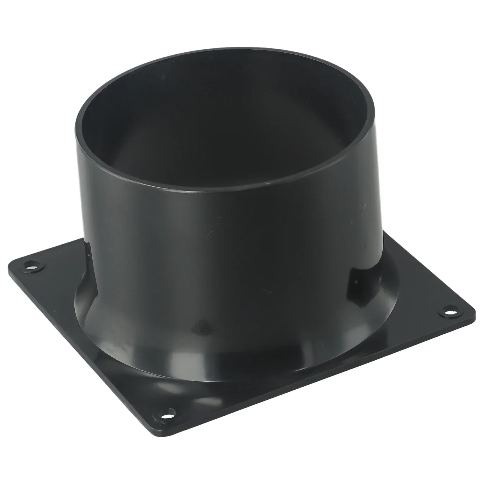 Flange Connector 75/100/120MM ABS Wall For Ventilation Pipe Air Outlet Ducting Connection Accessories
