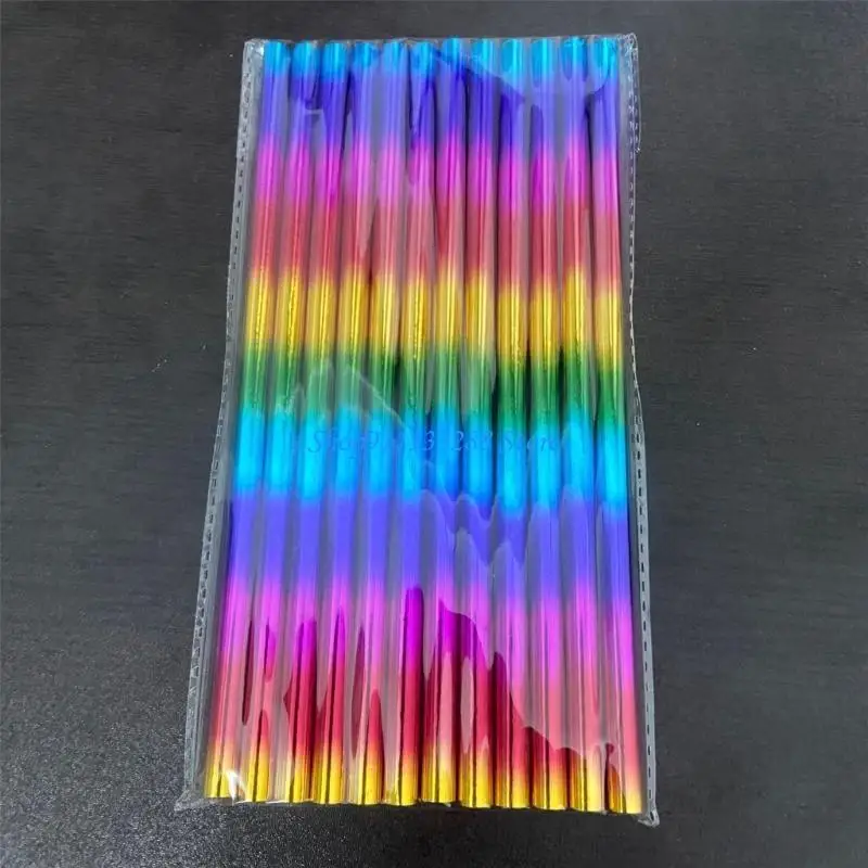 G88D 40Pcs 레인보우 컬러 연필 4 in 1 컬러링 연필 여러 가지 빛깔의 드로잉 연필
