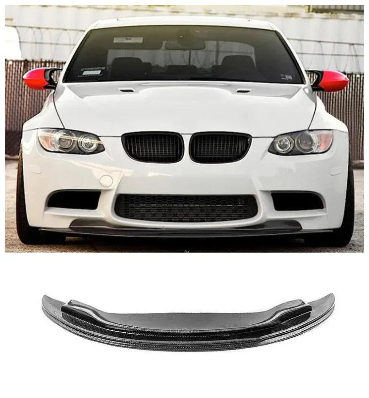 

Fits For BMW E90 E92 E93 M3 2006-2011 High Quality Carbon Fiber Car Bumper Front Lip Splitter Diffuser Cover Protector