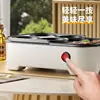 Household plug-in small breakfast frying pan non-stick egg hamburger maker multi-function electric frying pan 4