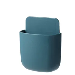 Wall - Mounted Multi - Use Organizer Box for Home, Office, and School (Blue)