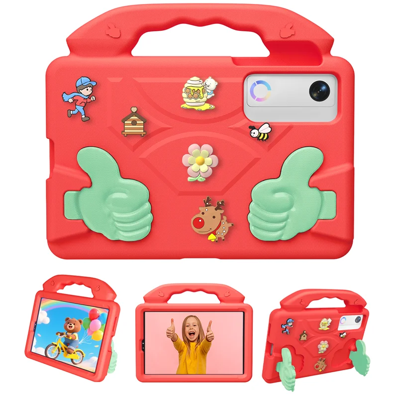 Portable Kids Durable EVA Shockproof Tablet Case, 8.8