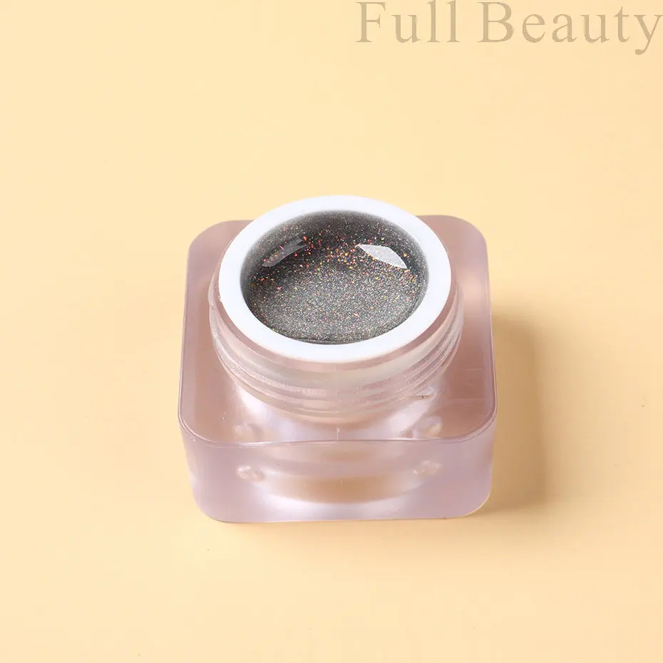 1 PCS Silver Cat's Eye Magnetic Nail Polish Glue (PPG-134)