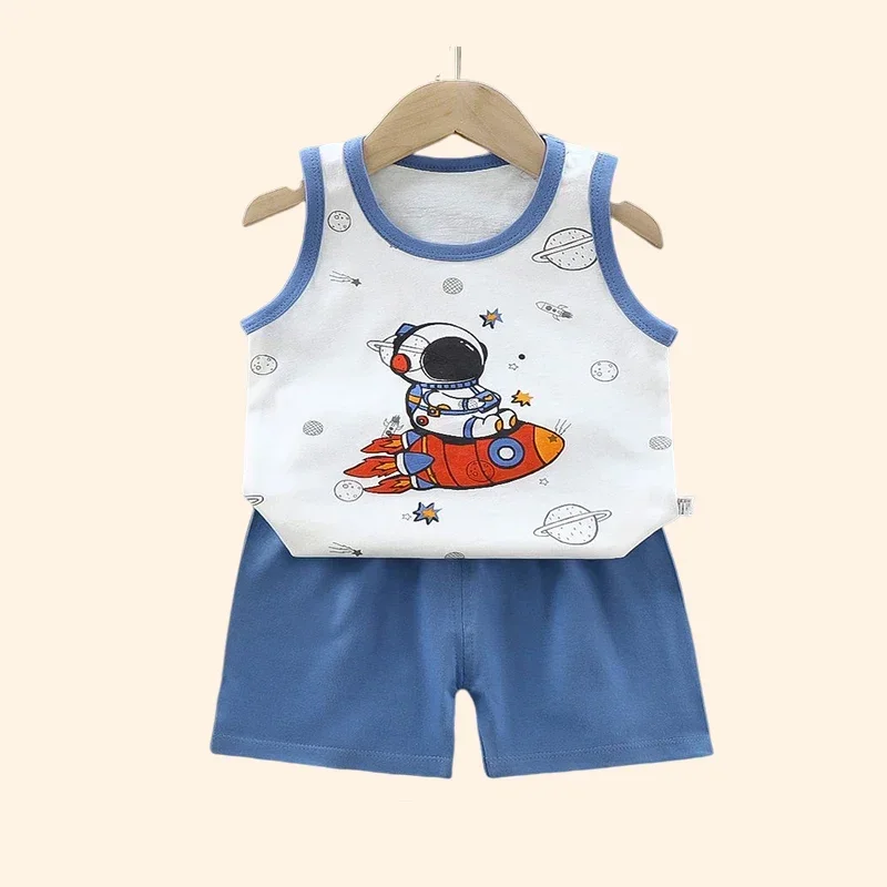 Kids Summer Vest and Shorts Set 5