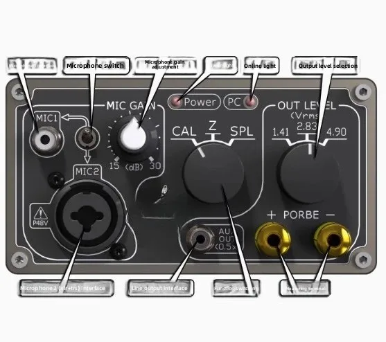 J-BOX III Audio Test, Speaker Speaker Measurement Kit JBOX