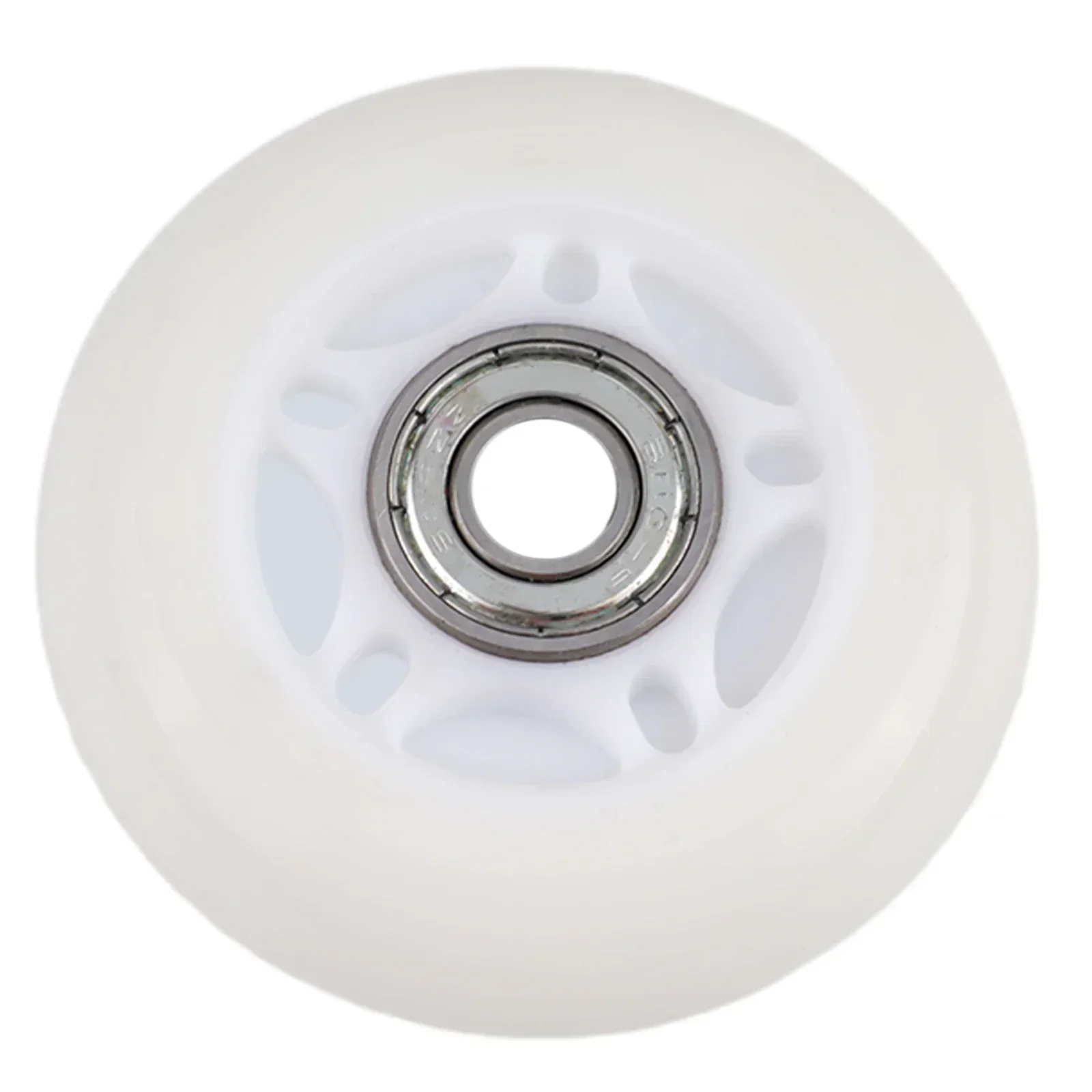 1 PC Outdoor Inline Hockey Skate Wheels High Elasticity Glitter Bearing Roller Skates Luggage 64mm 70mm 72mm