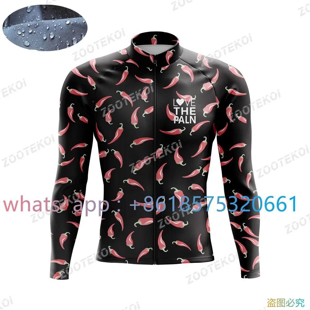 Men Windbreaker Cycling Jackets Chubasquero Ciclismo Long Sleeves Windproof Jerseys Pro Team Ultralight Bicycle Windbreaker