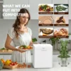 LUXFOND Home Food Upcycler All Seasons Indoor Electronic Composter Indoor Compost Electric Kitchen Food Recycler 4
