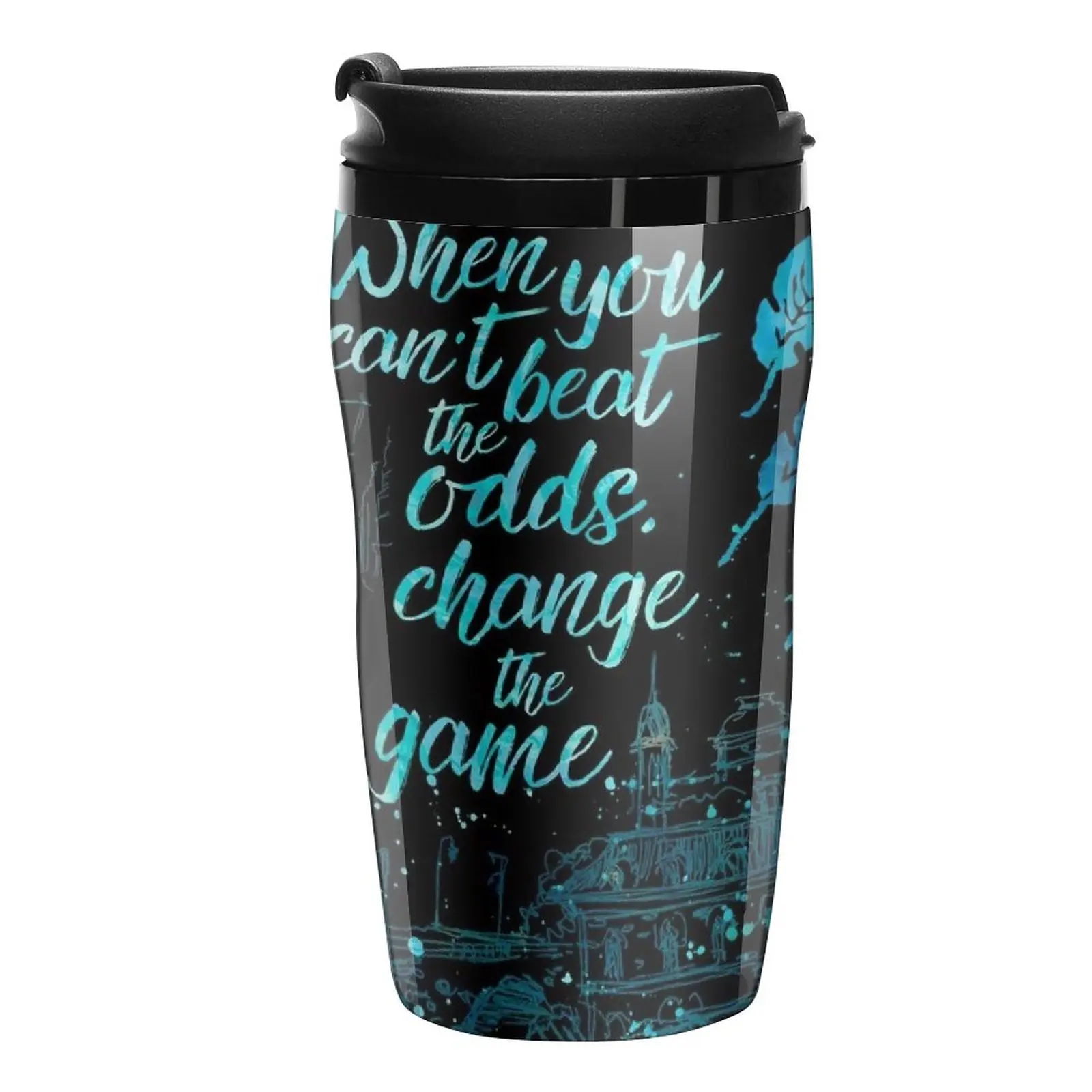 

When you can't beat the odds, change the game.Kaz Brekker. Six of Crows. Travel Coffee Mug Beautiful Tea Cups Luxury Coffee Cups