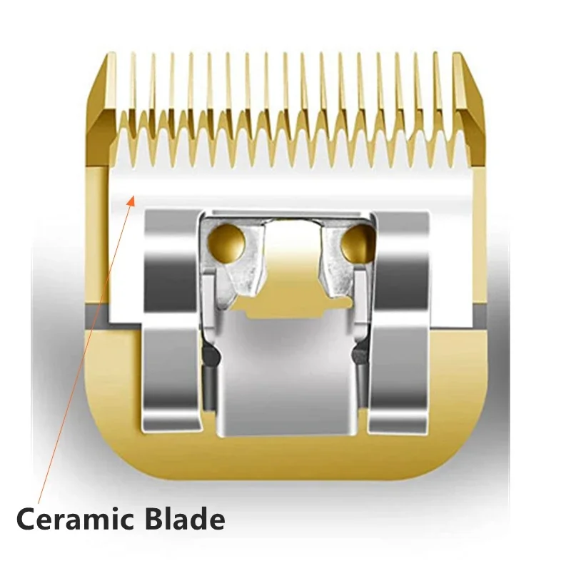 7FC/5FC/4FC/#10/#15/#30/#40 Detachable Pet Dog Clipper Ceramic Pro Blades Set For Andis,Oster A5,Wahl KM10 Series Clippers