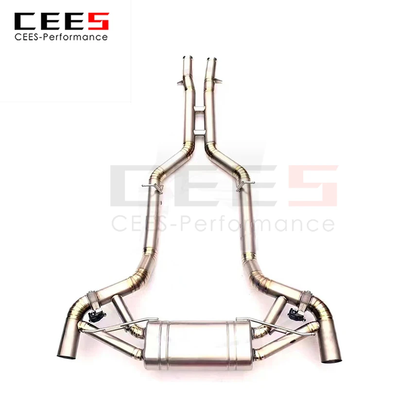 

CEES Exhaust System For Mercedes-Benz AMG GT GTS GTR 4.0T Valve Muffler Catback Escape Tubo Escape Coche Terminale Scarico Auto