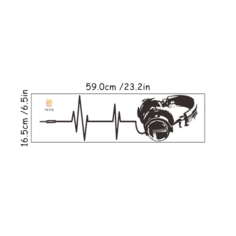 Audio Gaming Headphones 3D Vinyl Wall Stickers for Home Kids Bedroom Boy Game Room Gamer Zone Internet Cafe Decoration Art Mural